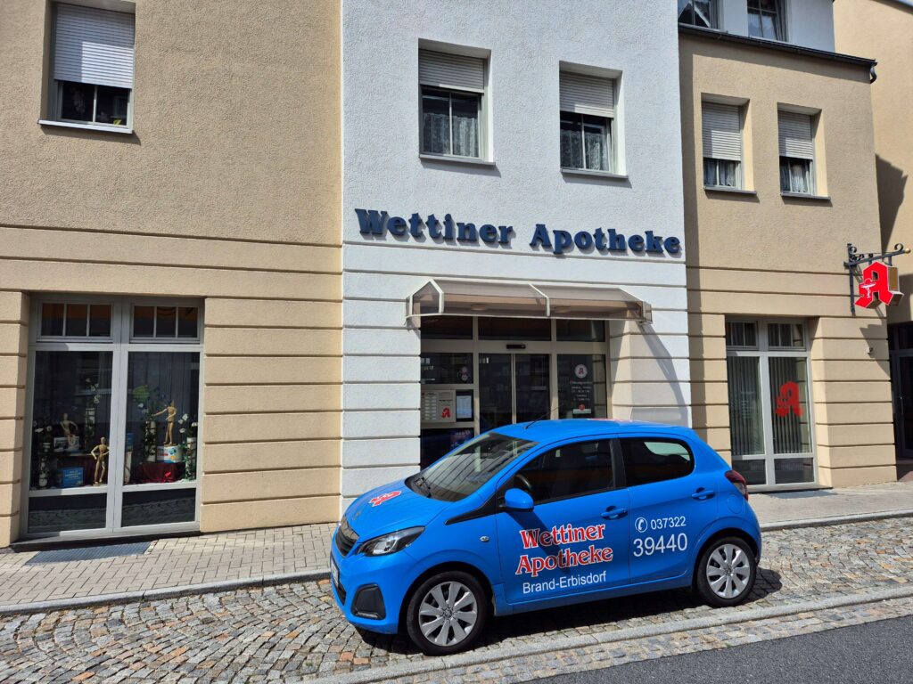 Filiale der Wettiner-Apotheke in von Außen